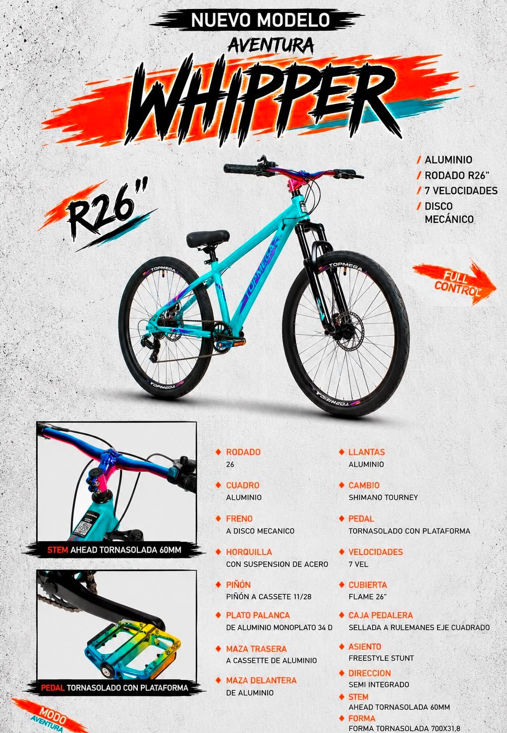 WhatsApp Image 2026-08-03 at 10.10.37 AM TOPMEGA STUNT R26 - Imagen 1